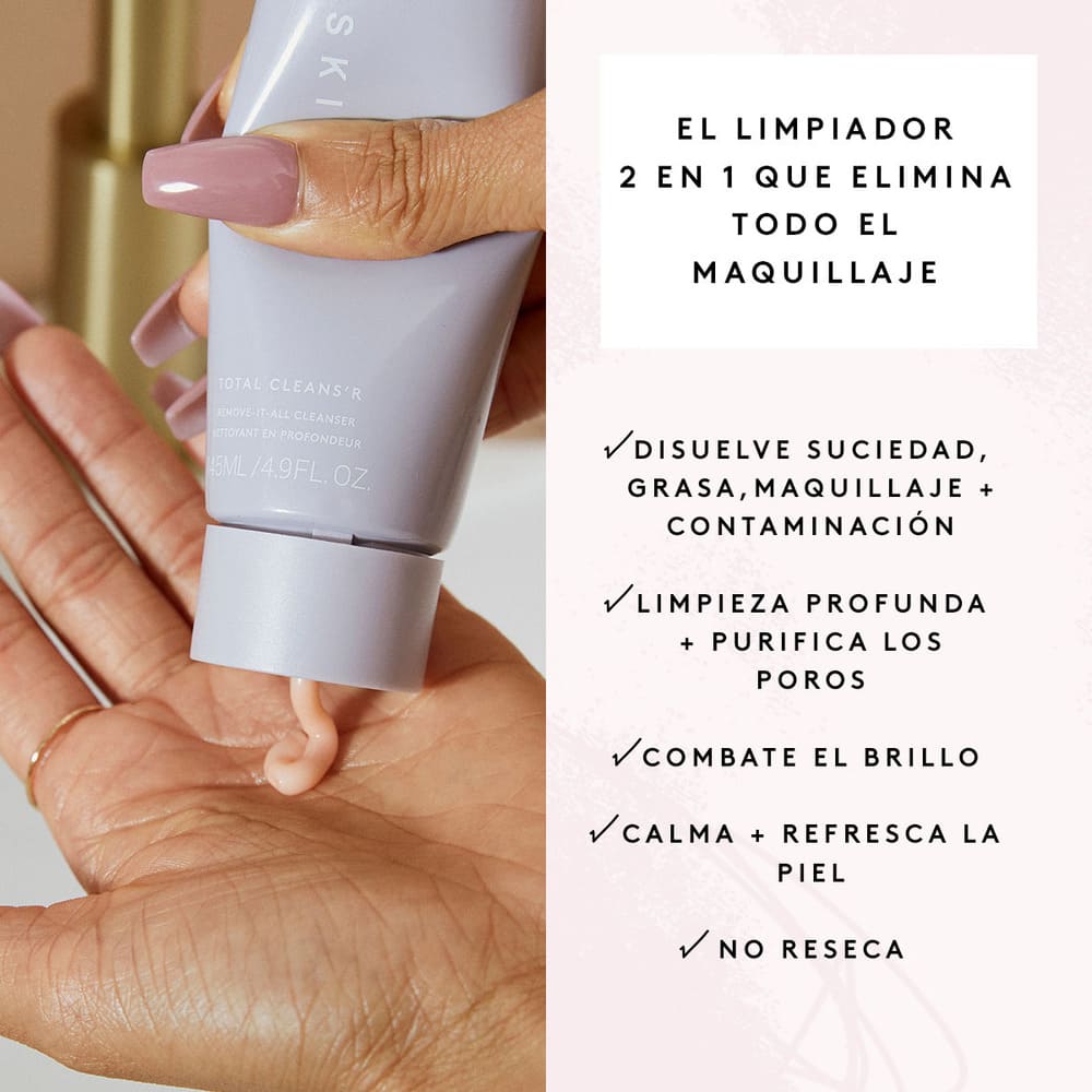 TOTAL CLEANS'R REMOVE-IT-ALL CLEANSER (LIMPIADOR FACIAL)